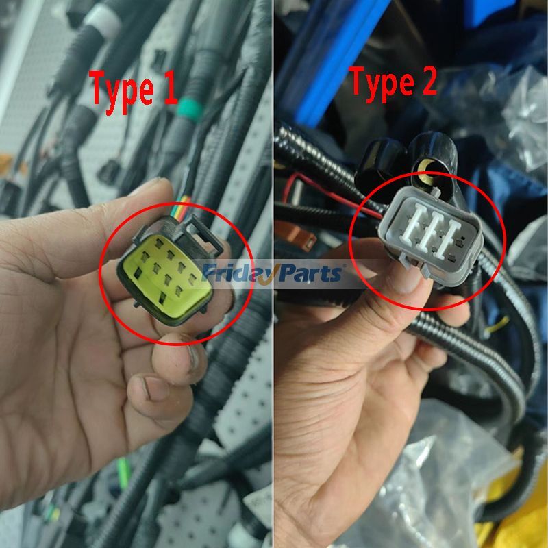 Arnés de cableado LQ13E01072P2 para excavadora Kobelco SK200-6E Para KOBELCO