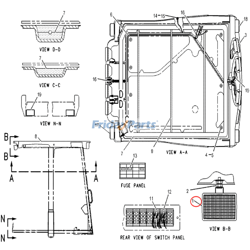 peça essencial para Carregadora ,Trator