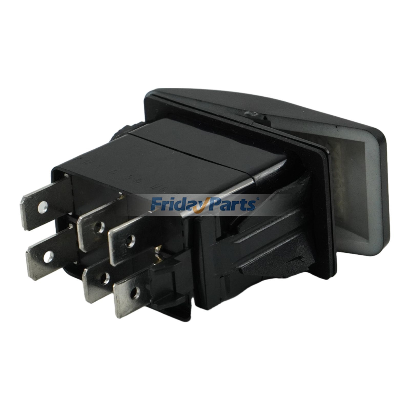 Interruptor basculante de luz de trabajo 142-9328 para cargadoras Caterpillar CAT Engine 3024C, 3034, 3044C, C2.2 y C3.4 (216, 226, 228, 232, 236, 242, 246 y 247) Para CAT