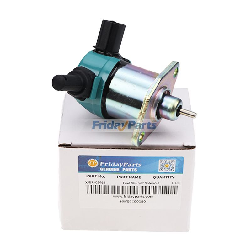 Solénoïde d'arrêt d'électroaimant 12 V XJBR-02462 pour mini-pelle sur chenilles CASE CX26C