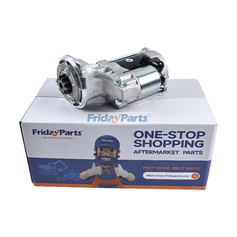 Motor de arranque de 12 V y 9 T 45-2753 para motor Yanmar Thermo King 482 486 Refrigeración de transporte SLXi Spectrum SB SLX Super Precedent SL SLXe Advancer