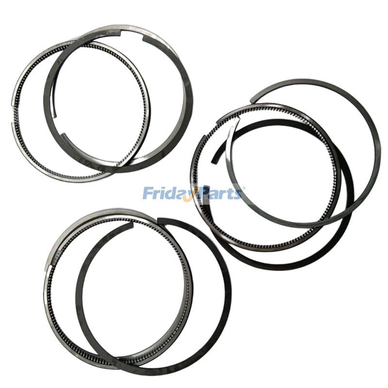 Juego de anillos de pistón 129005-22500 129005-22950 para motores Yanmar 3TNV88 Komatsu 3D88E-5 3D88E-6 3D88E-7 Para CASE,Para KOBELCO,Para KOMATSU,Para New Holland,Para YANMAR