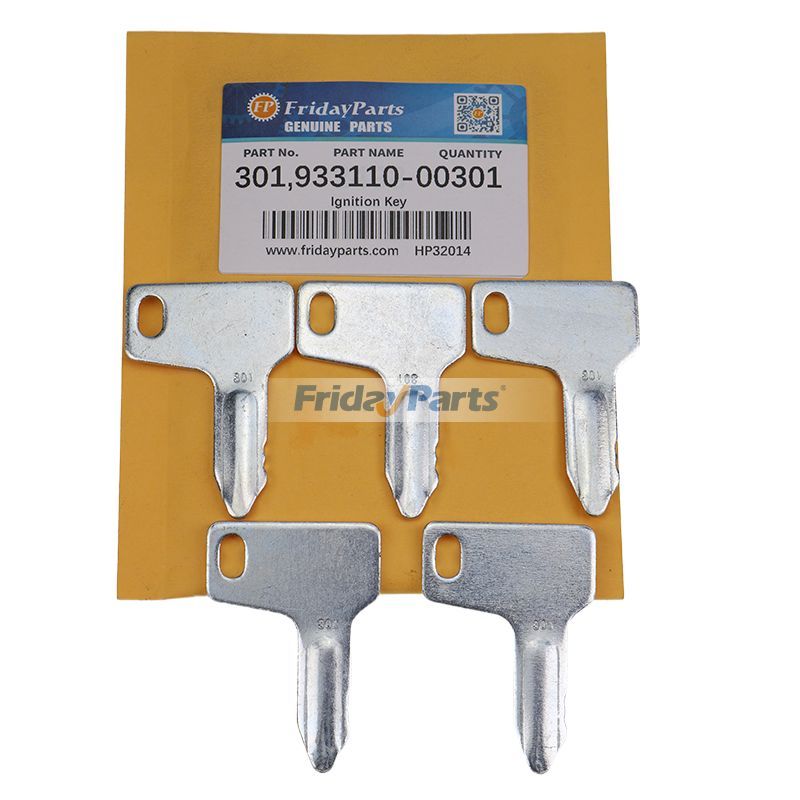 ヤンマー B14 B22-2 B22-2B B27-2B VIO15 VIO17 VIO20 YB301 YB351 イグニッションキー 301 933110-00301 5 個