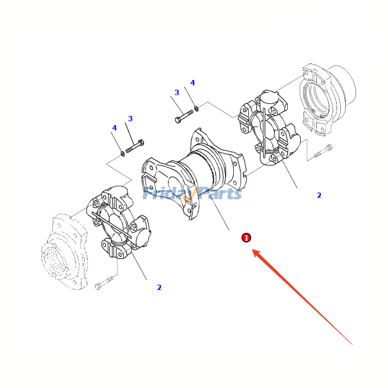 Yoke Assembly for Dozer