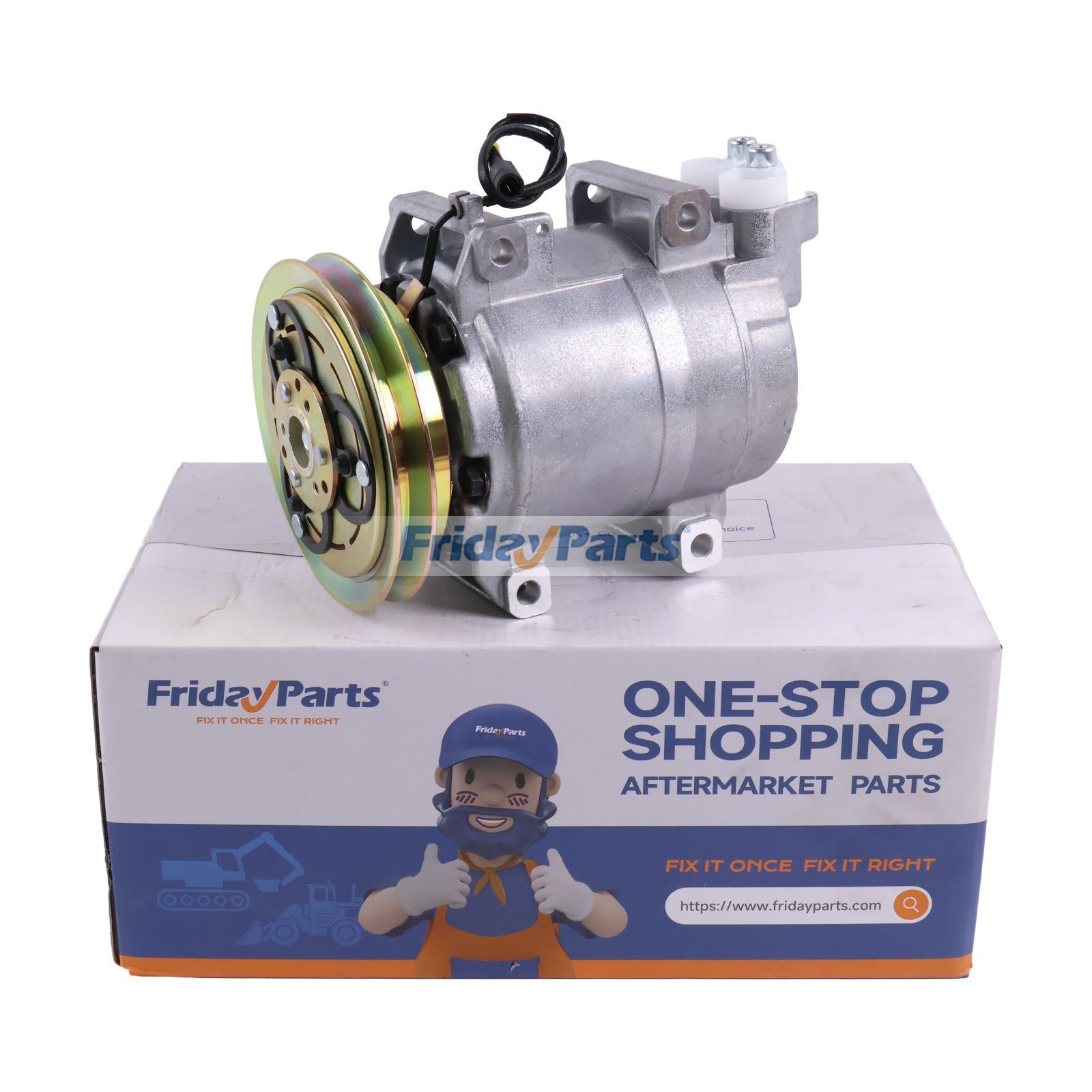 Zexel DKS-15D A/C Compressor 8973863491 for Isuzu Engine