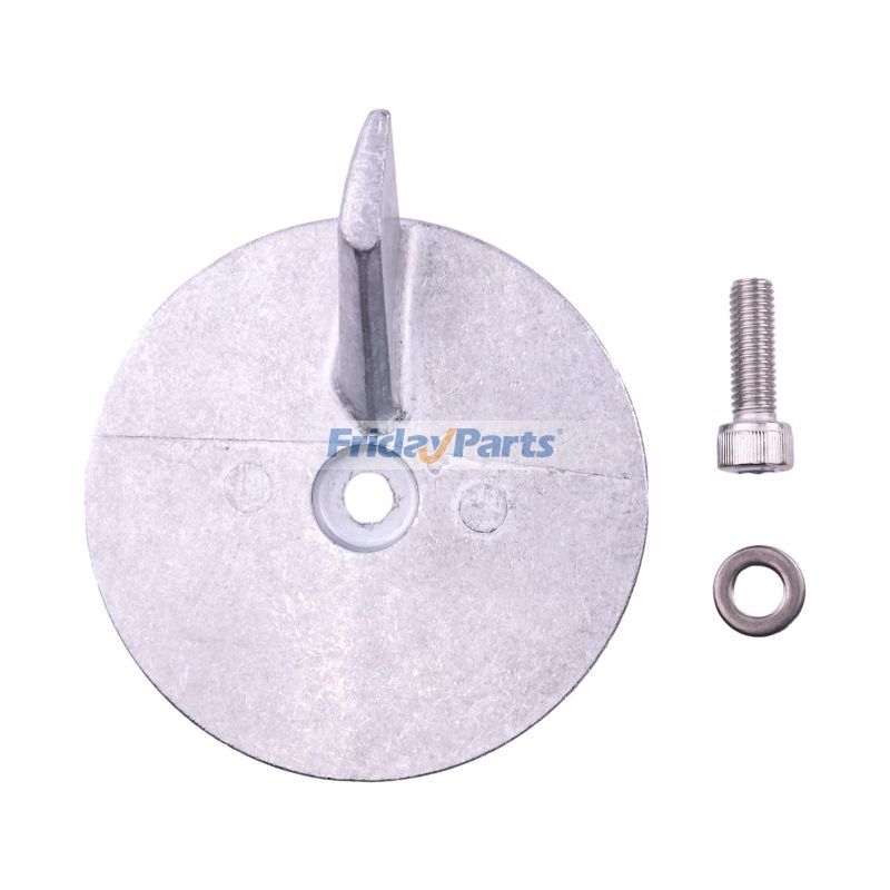 Anode de garniture de volet en zinc 