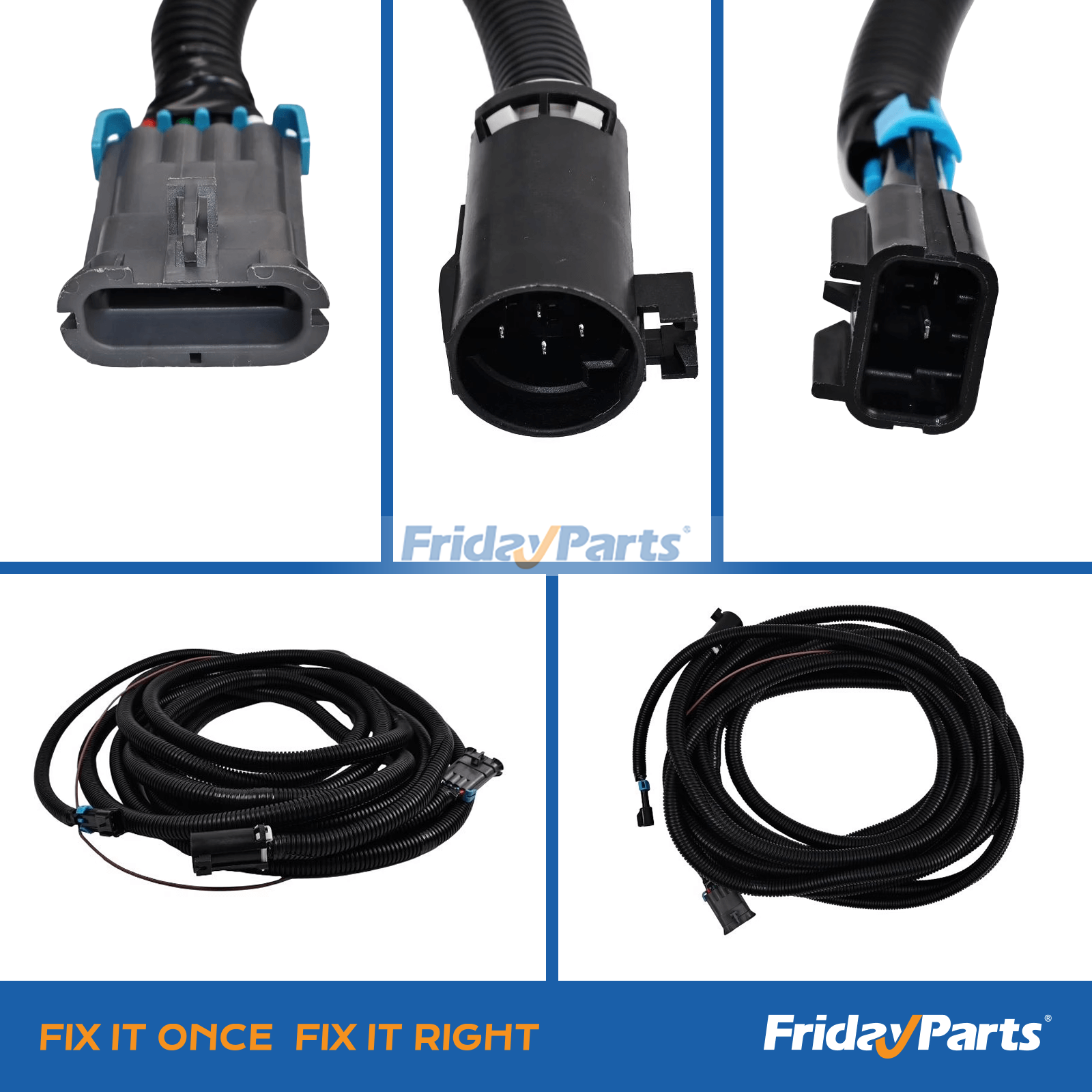 Main Wire Harness 3006724 for Buyers SaltDogg Spreader SHPE0750 SHPE1000 SHPE1500 SHPE2000 SHPE4000