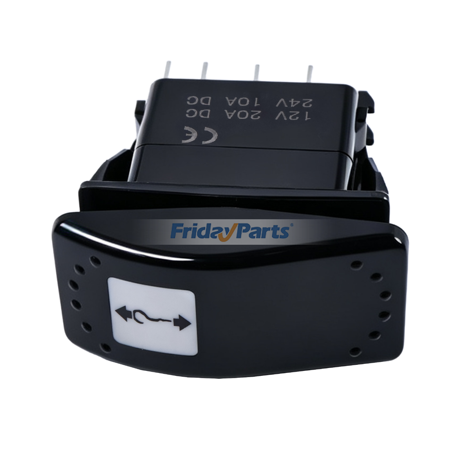FridayParts Winch Switch for Can-Am UTV 800 HD7 HD8 HD9 HD10 Maverick Sport 1000R Turbo