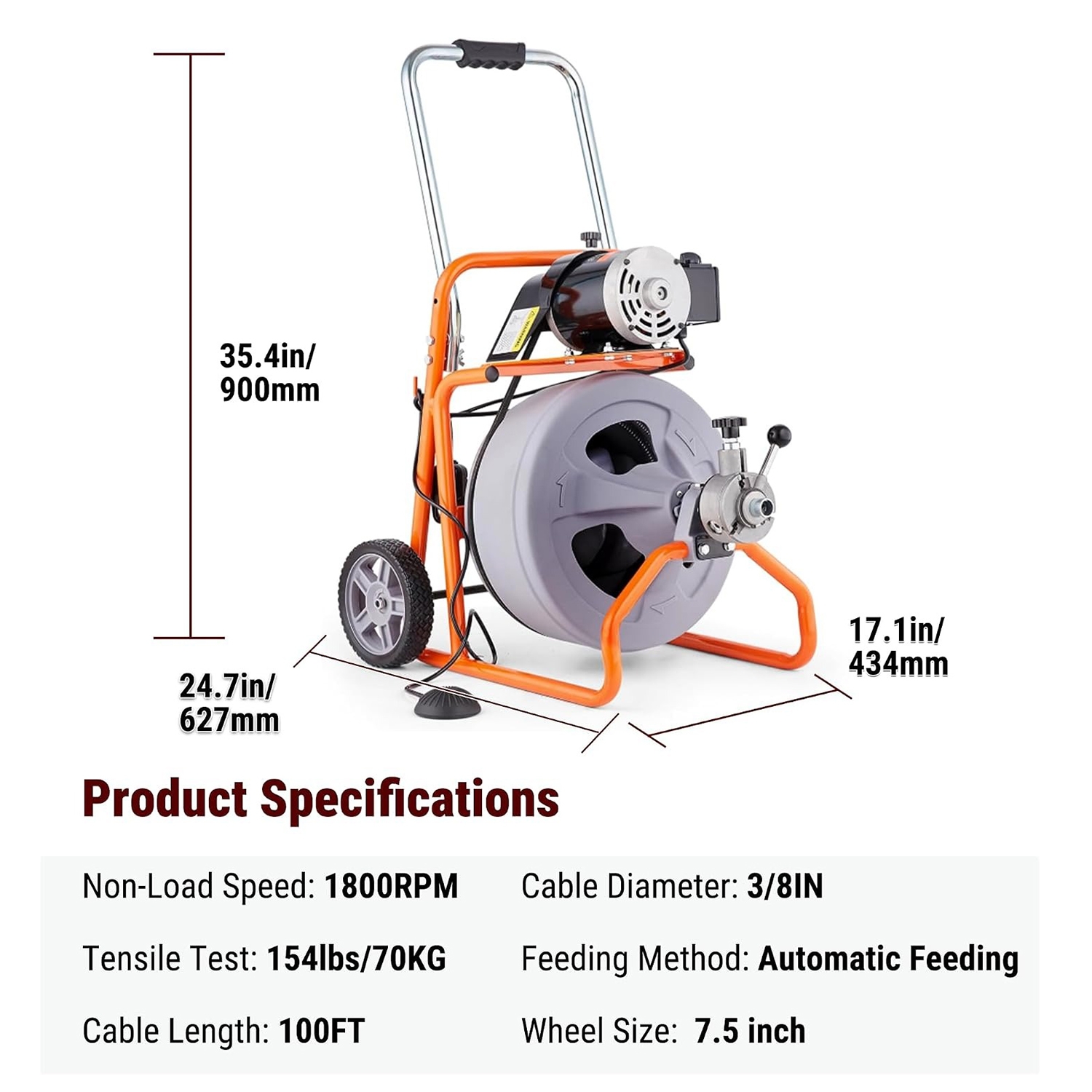 Achetez Machine de débouchage électrique chez FridayParts