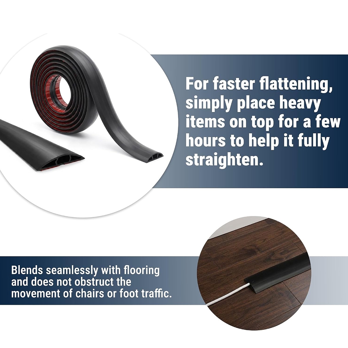  Floor Cord Cover  Others