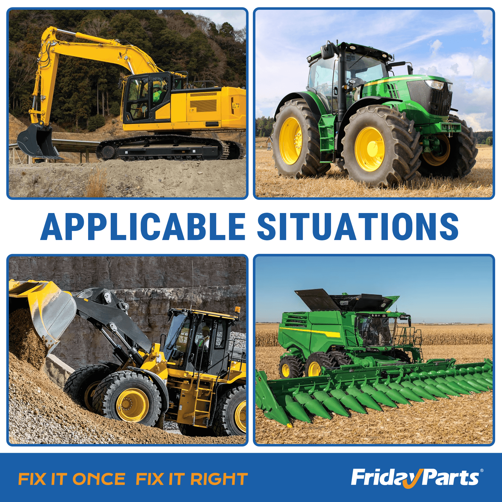 FridayParts 12V Stop Solenoid For Deutz