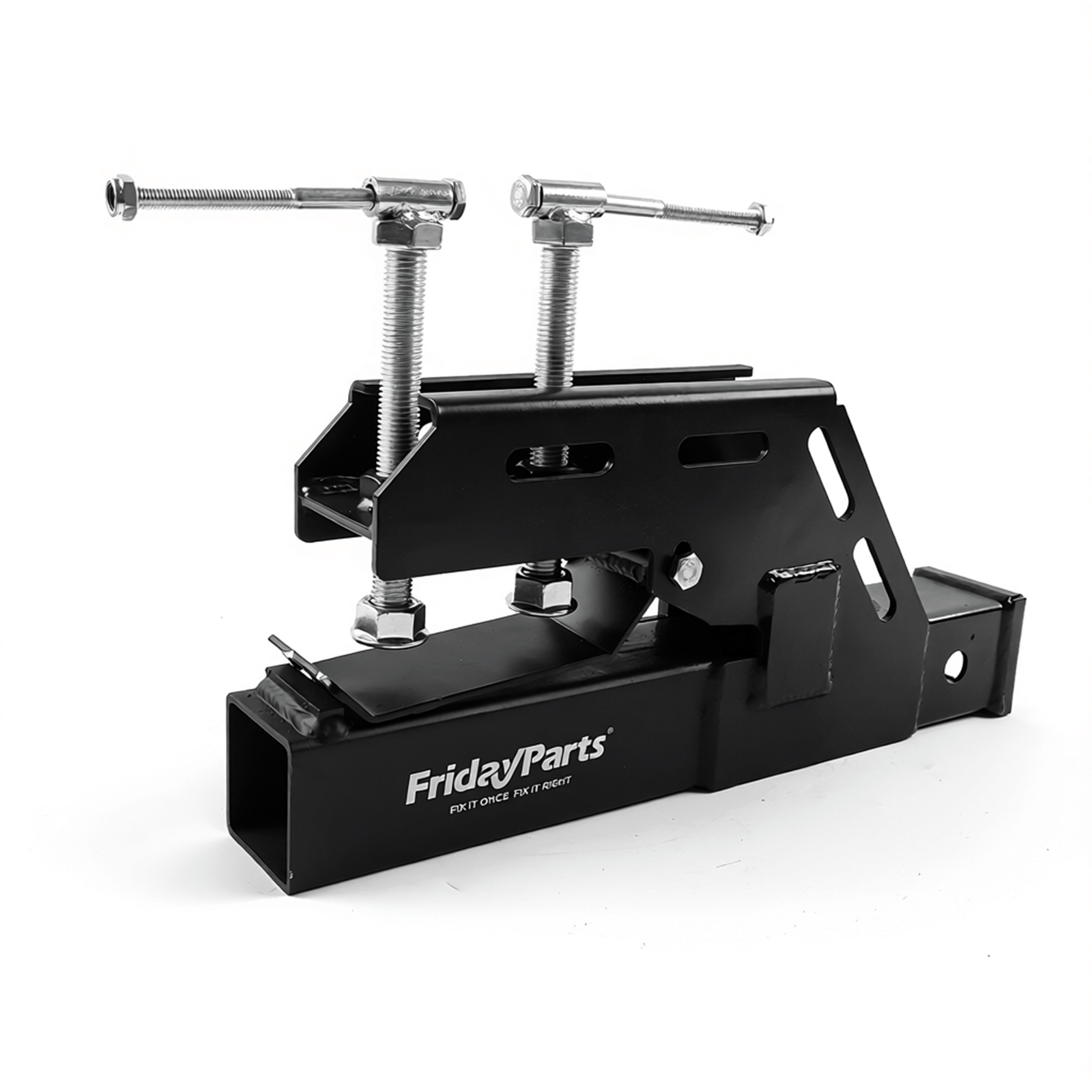 2-Zoll-Klemme an der Anhängerkupplung, Traktor-Eimerkupplung, rutschfester Kugelhalterungsadapter für Kubota, John Deere, Bobcat