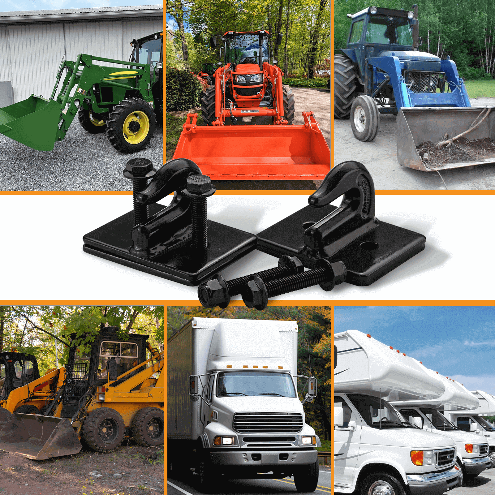Tractor Bucket Grab Hook For CASE,For JOHN DEERE,For KUBOTA,For New Holland Tractor