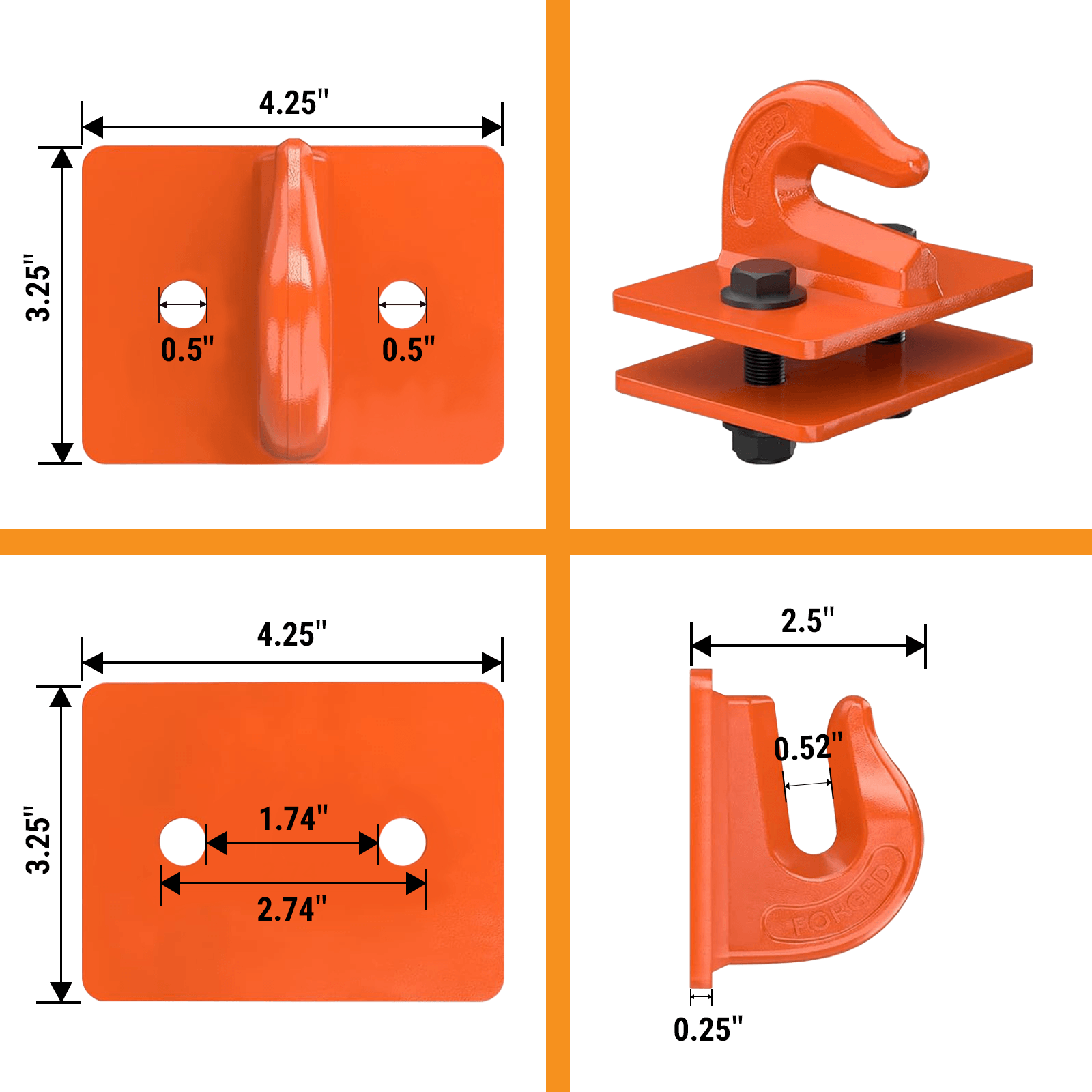 Tractor Bucket Grab Hook for Tractor