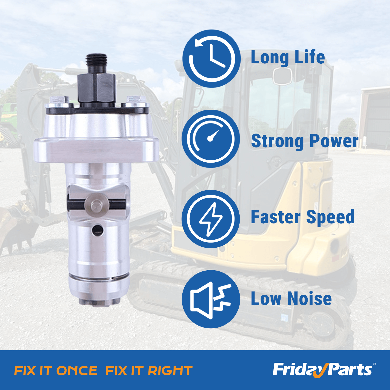 Excavator 4Pcs Fuel Injection Pump 