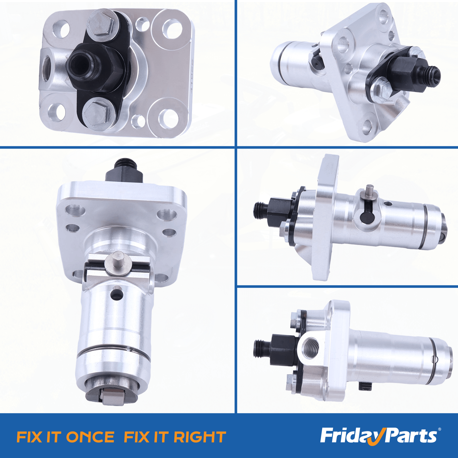  4Pcs Fuel Injection Pump  For HITACHI,For JOHN DEERE