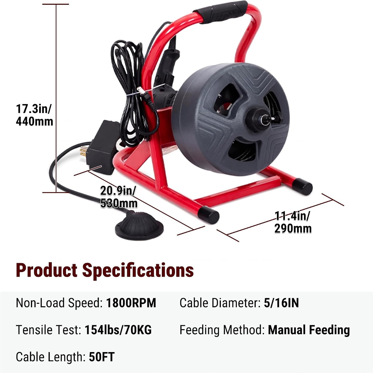 Achetez Machine de débouchage électrique chez FridayParts