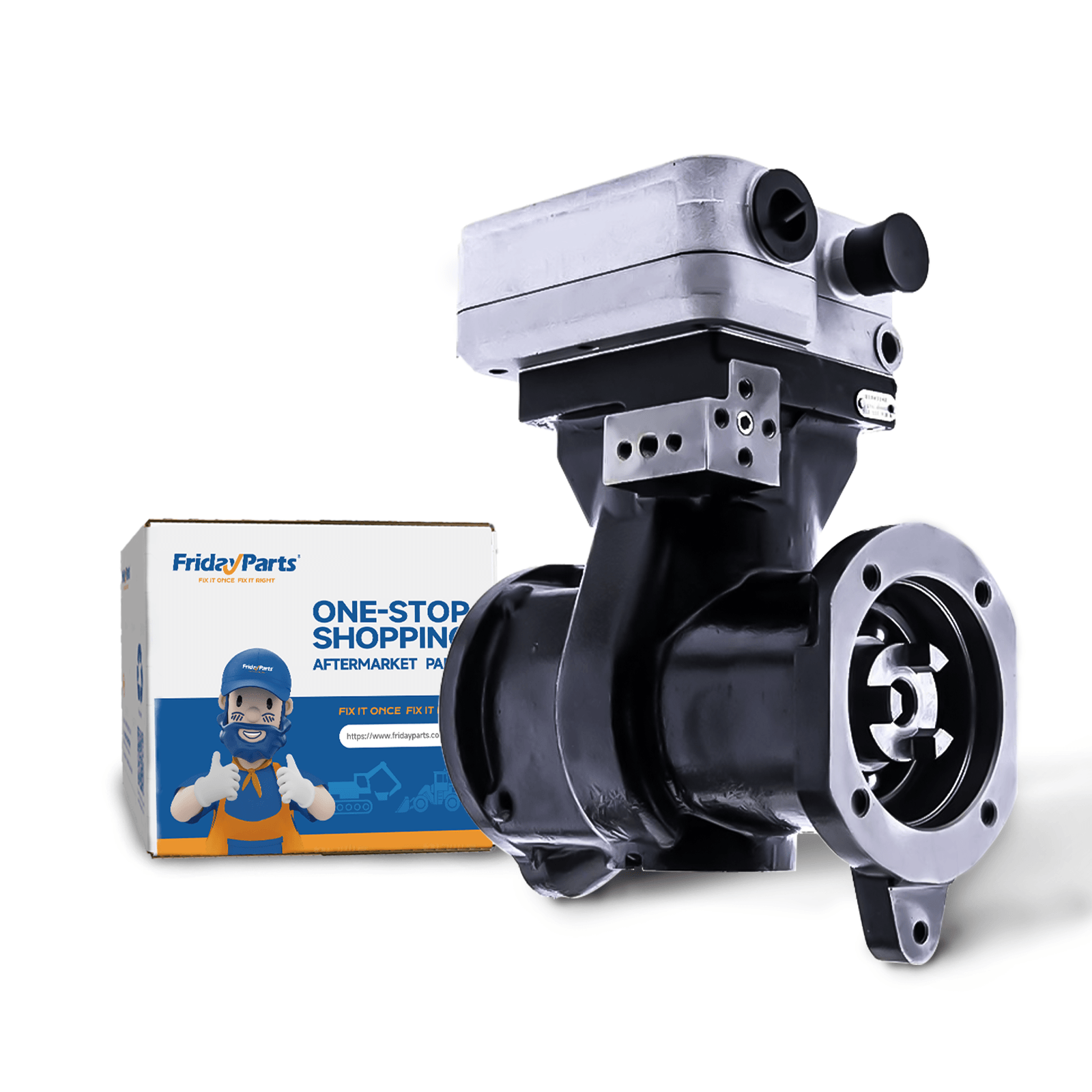 Air Brake Compressor 9111536080 for Cummins Engine M11 ISX ISL ISM11 QSM11 V28 NT855