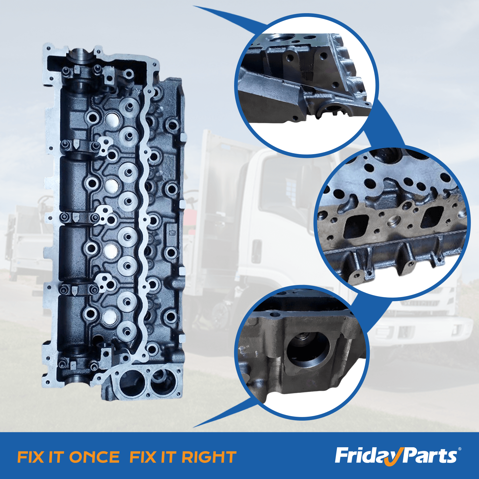  Complete Cylinder Head with Full Gasket Kit for 99-04 Chevrolet GMC Isuzu For Chevrolet,For ISUZU