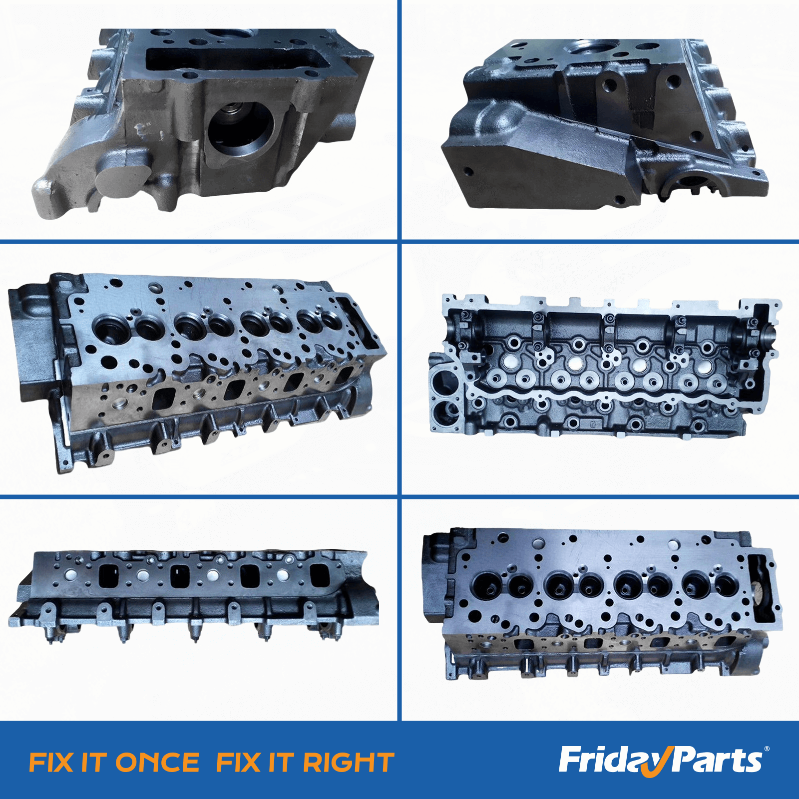Complete Cylinder Head with Full Gasket Kit for 99-04 Chevrolet GMC Isuzu For Chevrolet,For ISUZU Engine,Truck