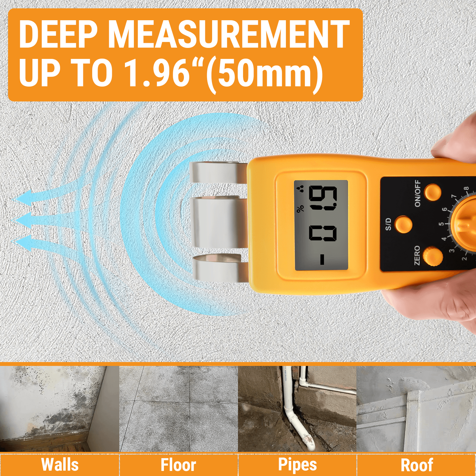 Digitaler Betonfeuchtigkeitsmesserfür Sonstiges