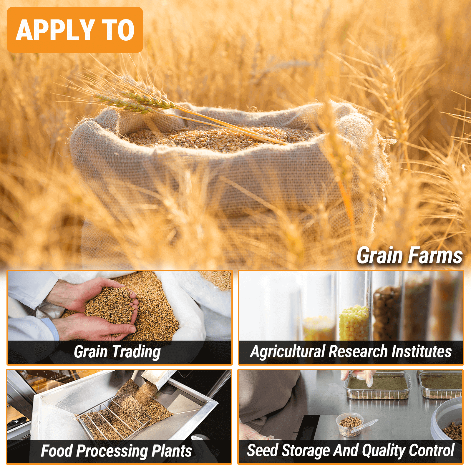 Medidor digital de humedad portátil para granos TK100S para maíz, trigo, arroz, frijoles y harina de trigo. para Otros Para OTRA MARCA FridayParts