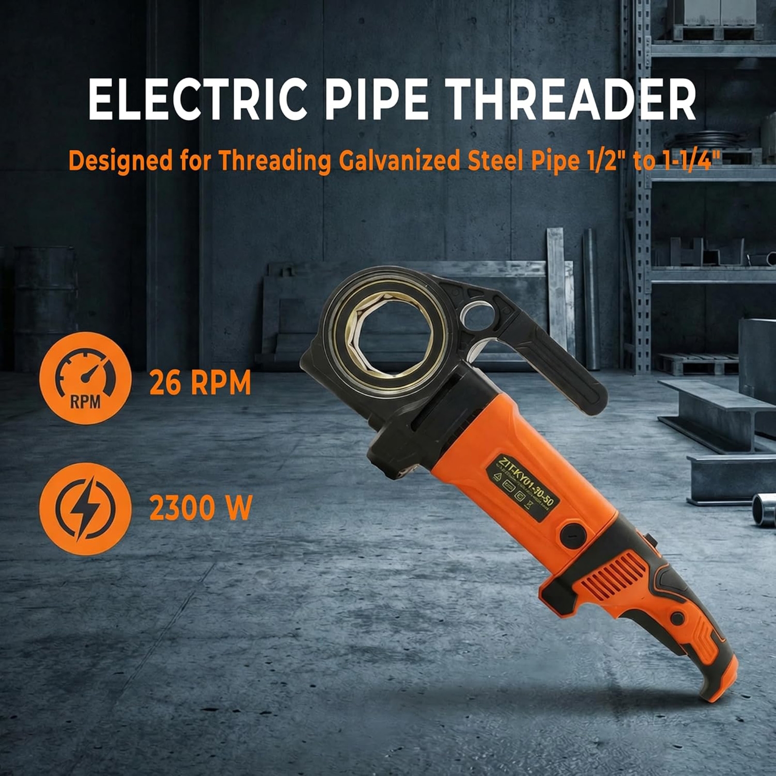 Hand & Power Tools Electric Pipe Threading Machine