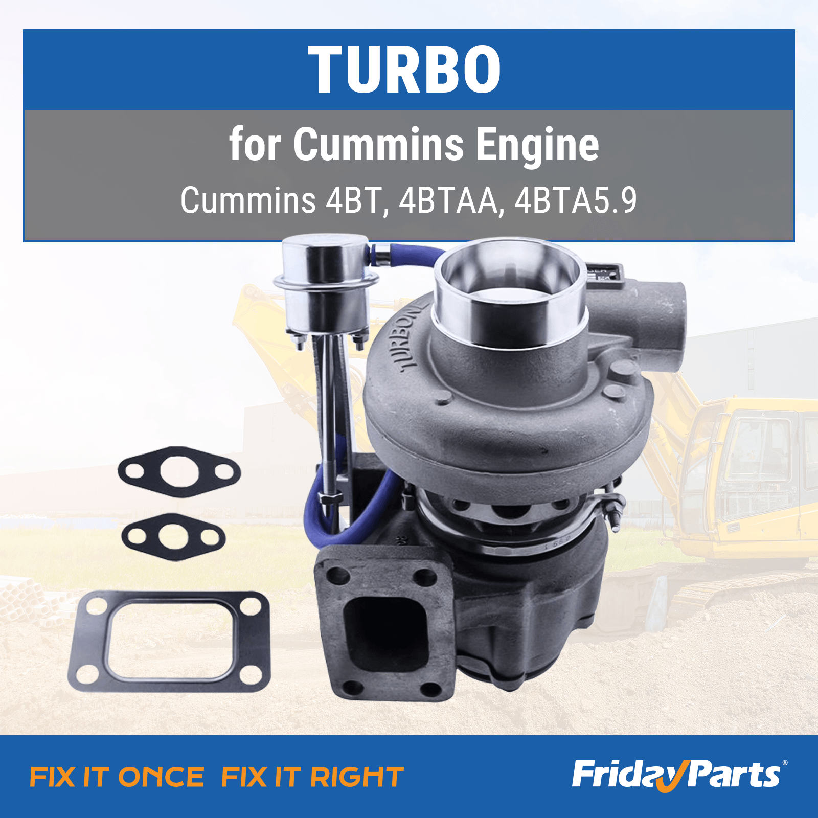 Turbo HX30W Turbocharger for Cummins for Engine