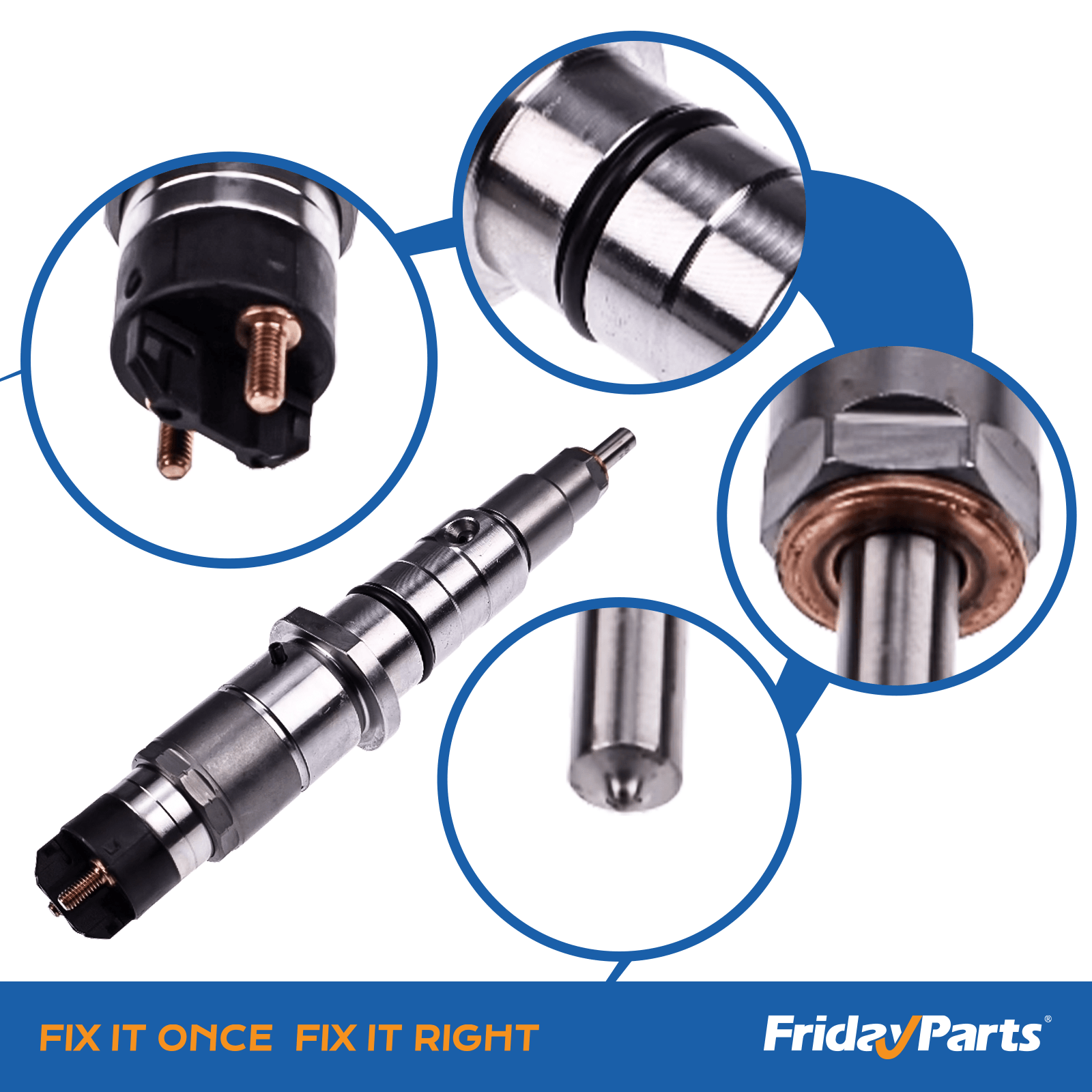 Injecteur de carburant Hyundai de FridayParts