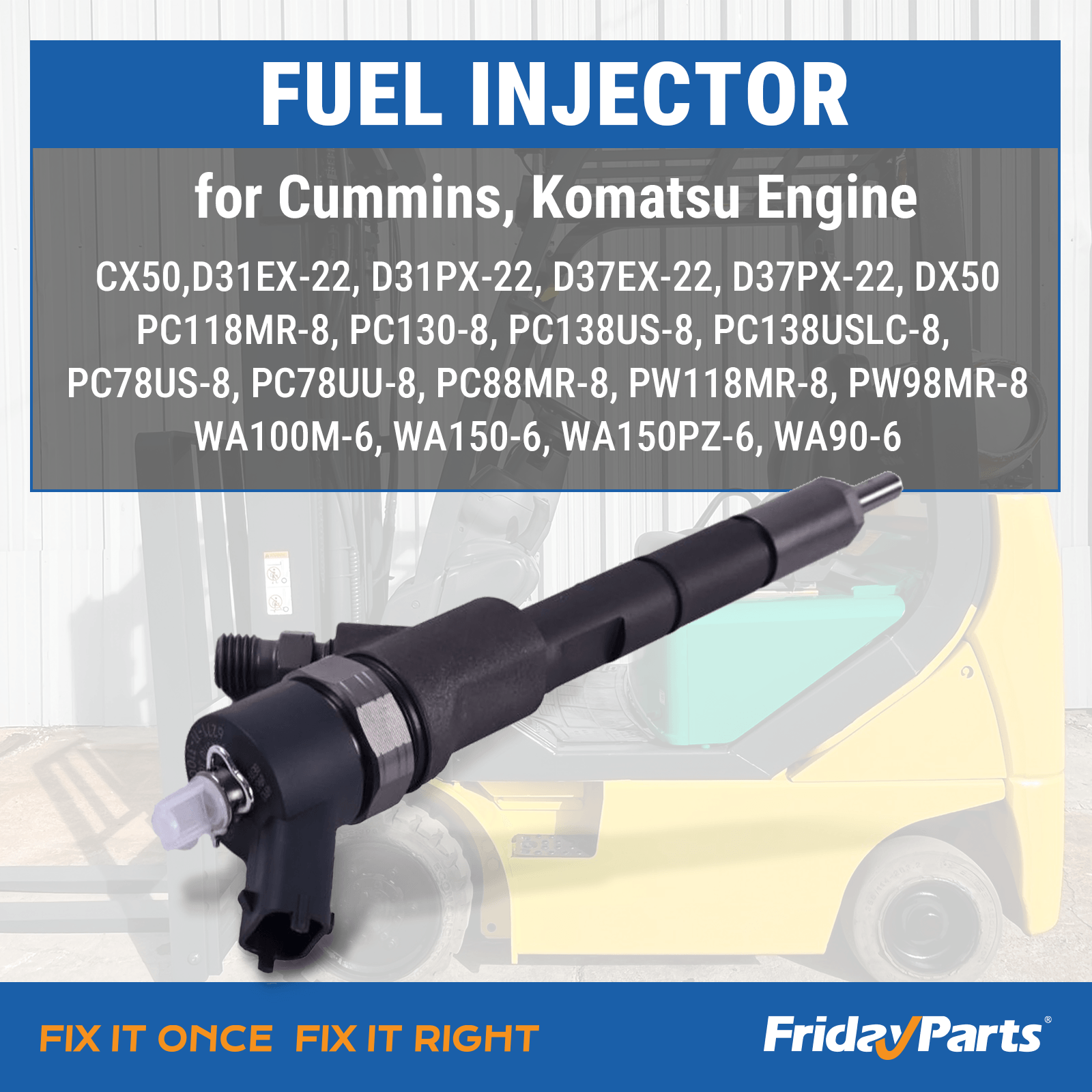 Fuel Injector for Loader