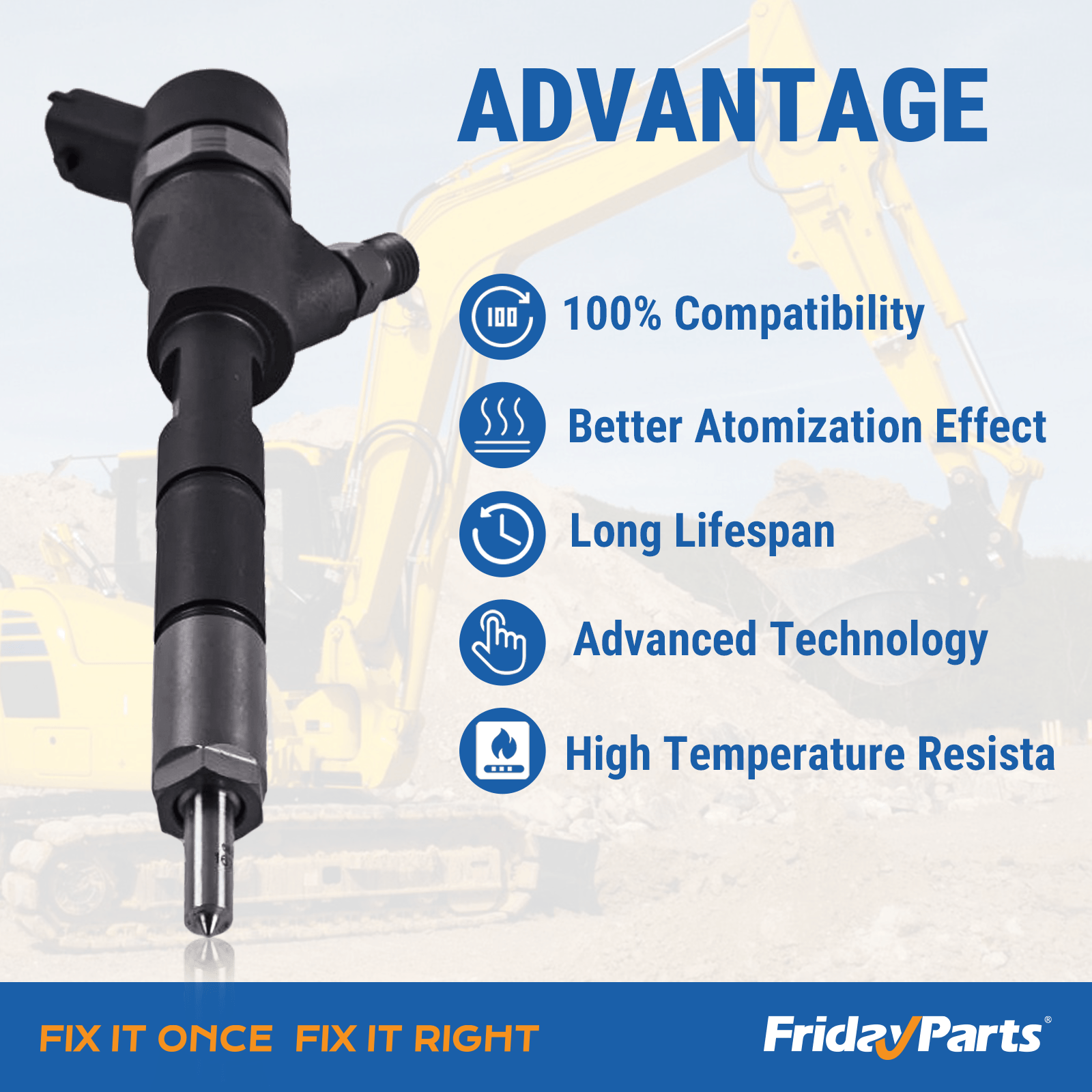 Loader Fuel Injector