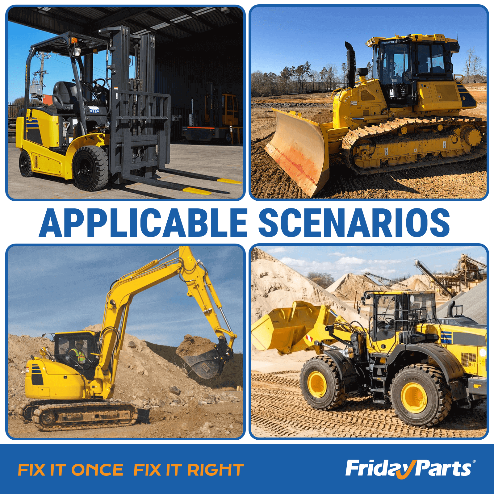 FridayParts Fuel Injector