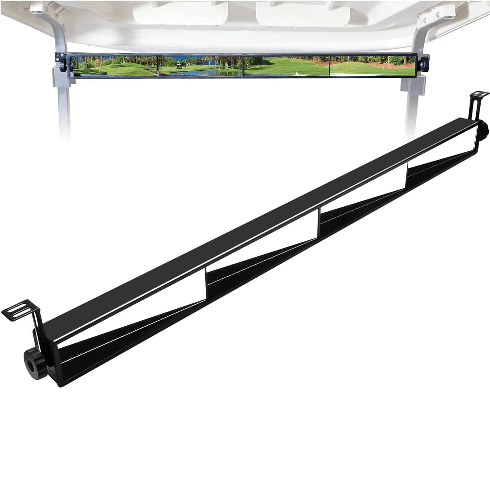 EZ-GOヤマハクラブカー用ゴルフカート4パネル広角リアビューミラー