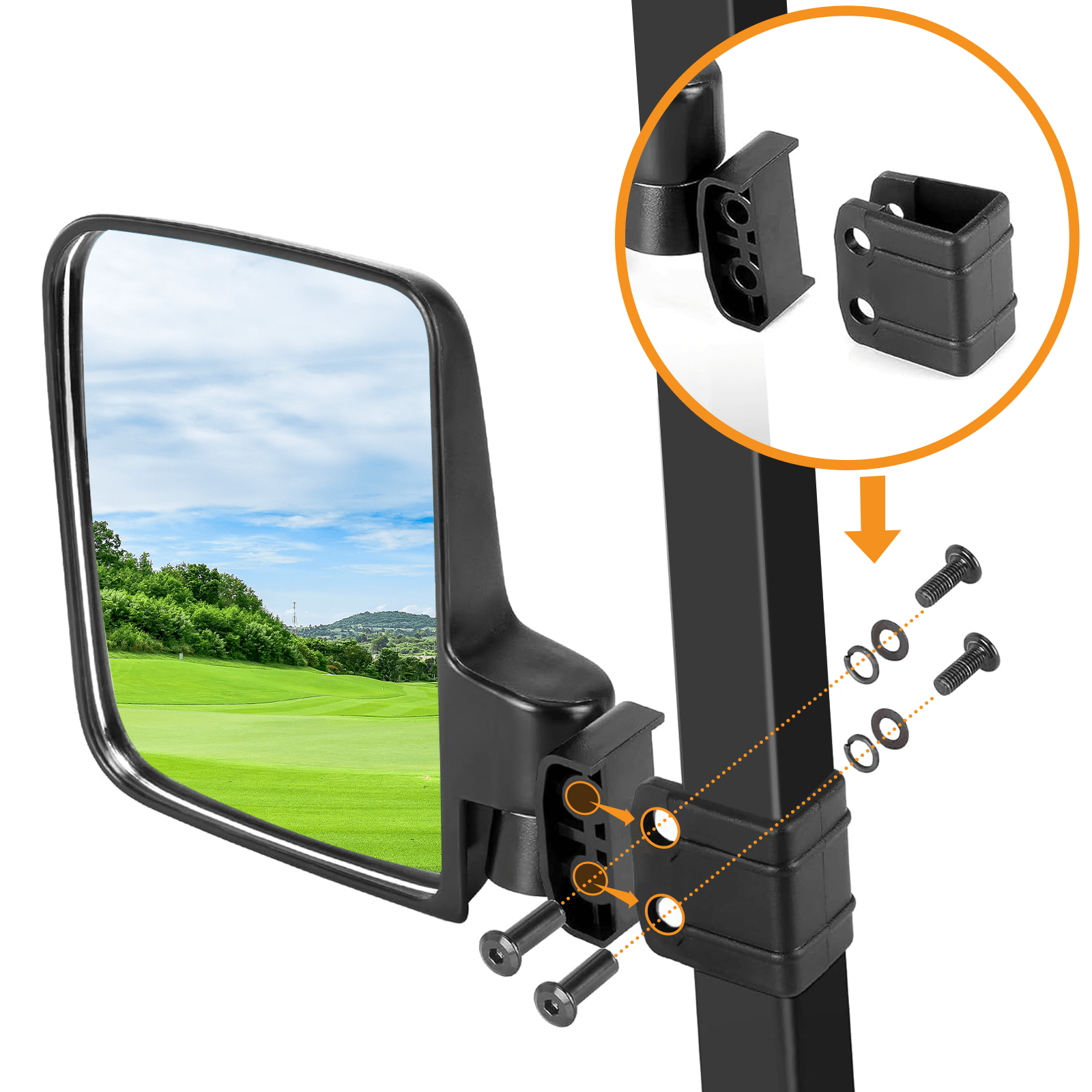 Side Rear View Mirror in Stock in China,USA