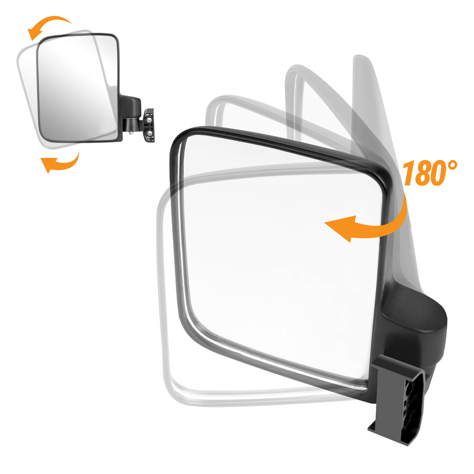  Side Rear View Mirror For Club Car,For E-Z-GO,For Yamaha