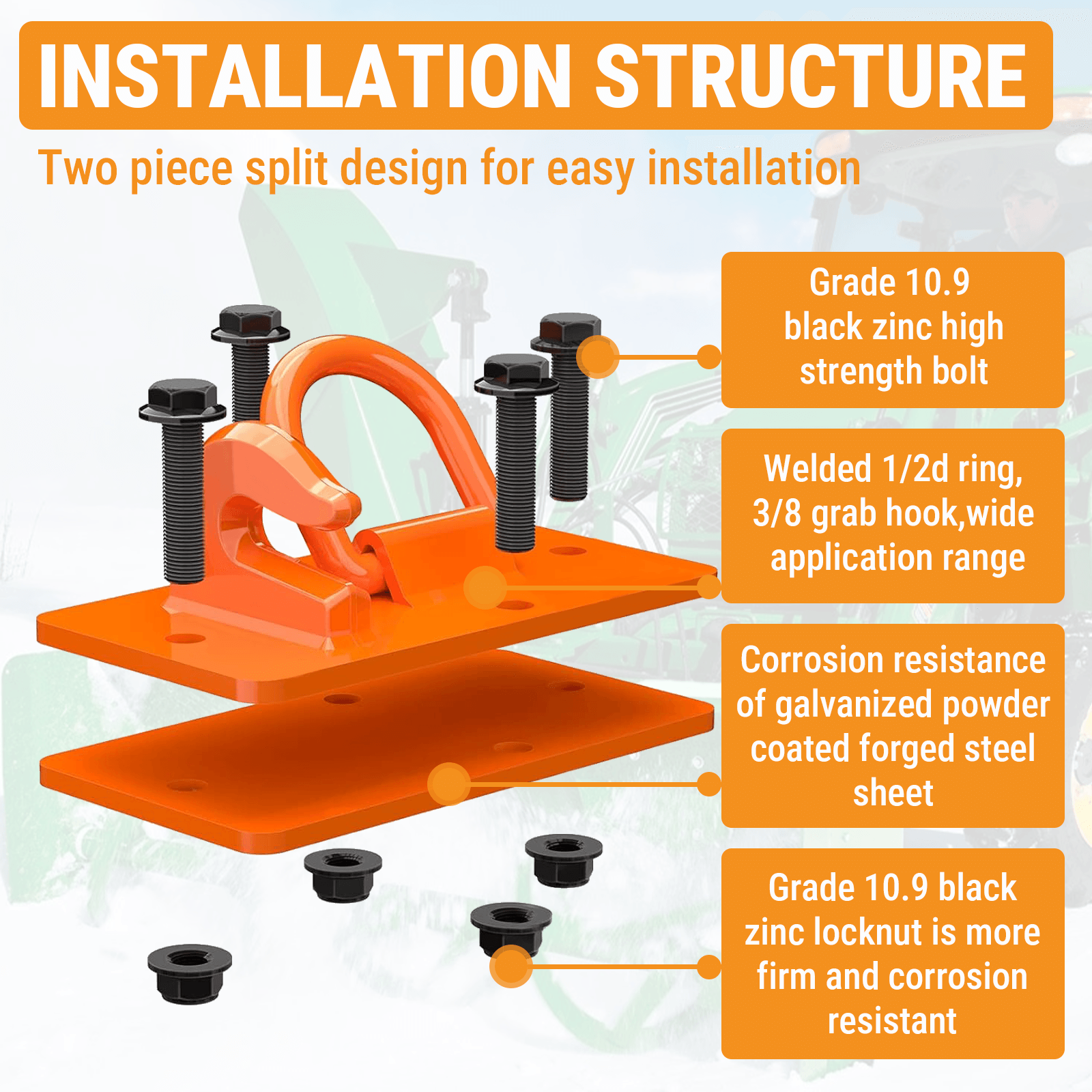 Tractor Tractor Bucket Hooks