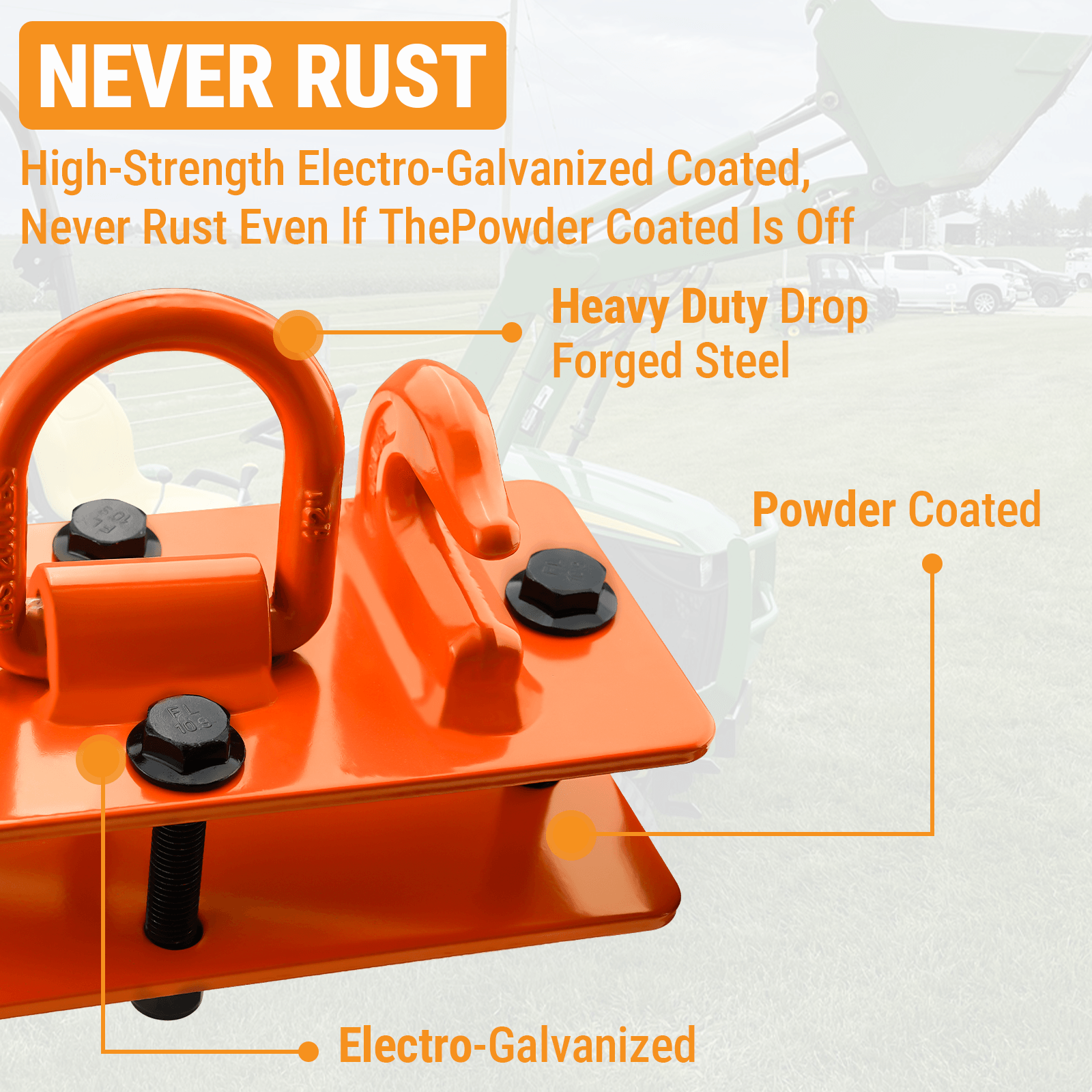 Tractor Bucket Hooks in Stock in China,USA,China Stock