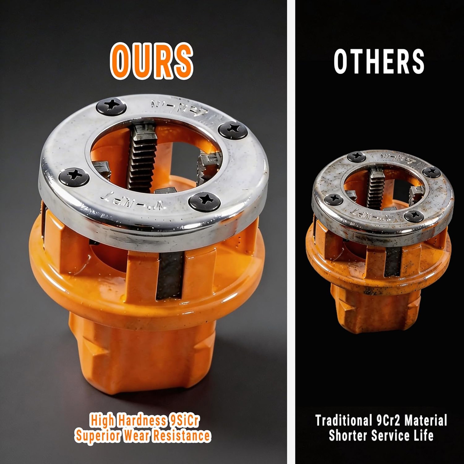 Hand & Power Tools Ratchet Pipe Threader Kit