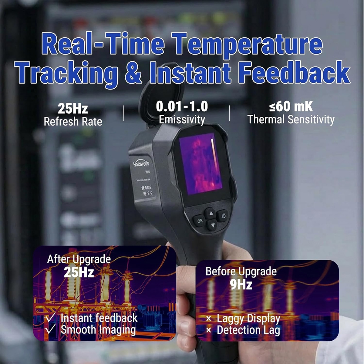Caméra thermique portable 