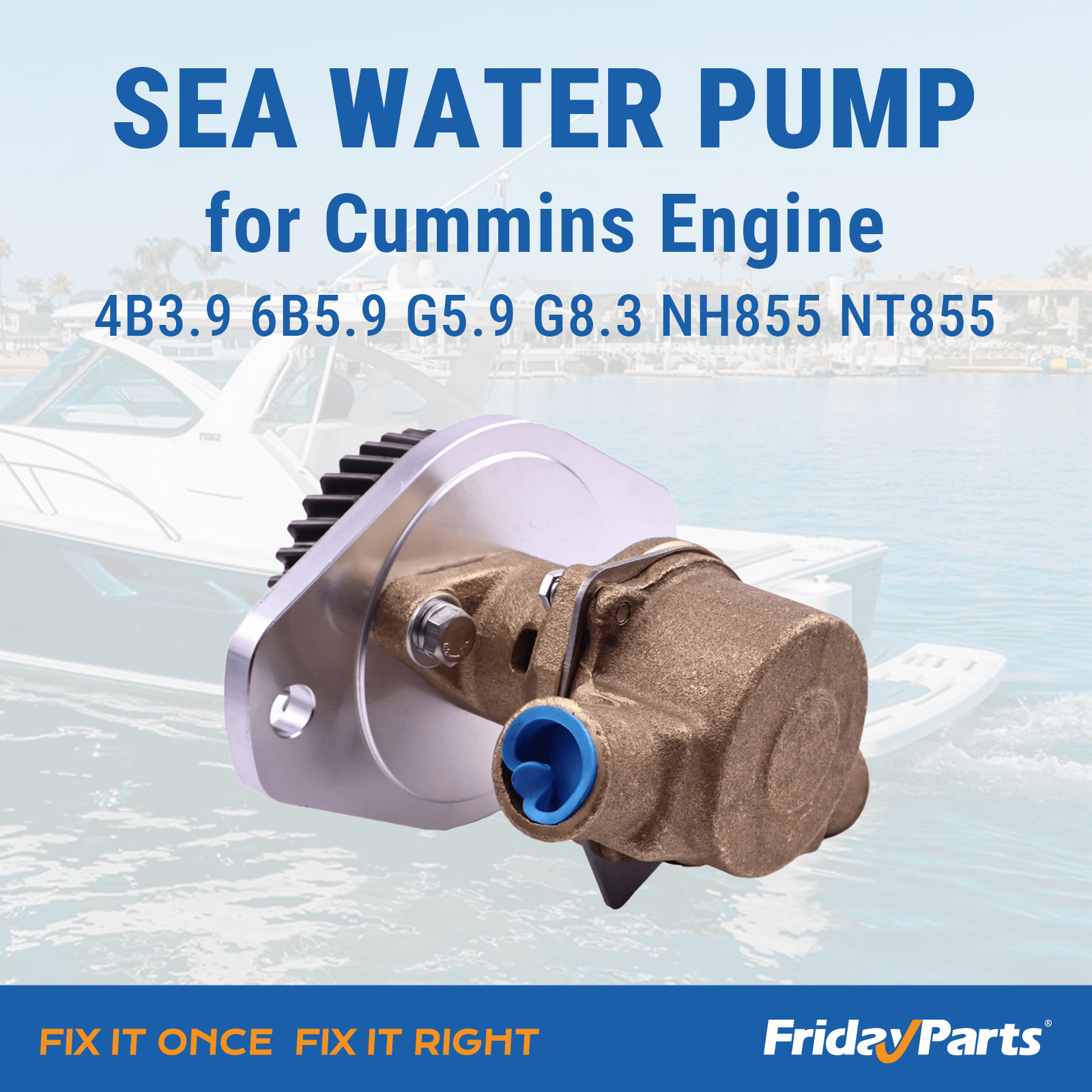 FridayParts Seewasserpumpe