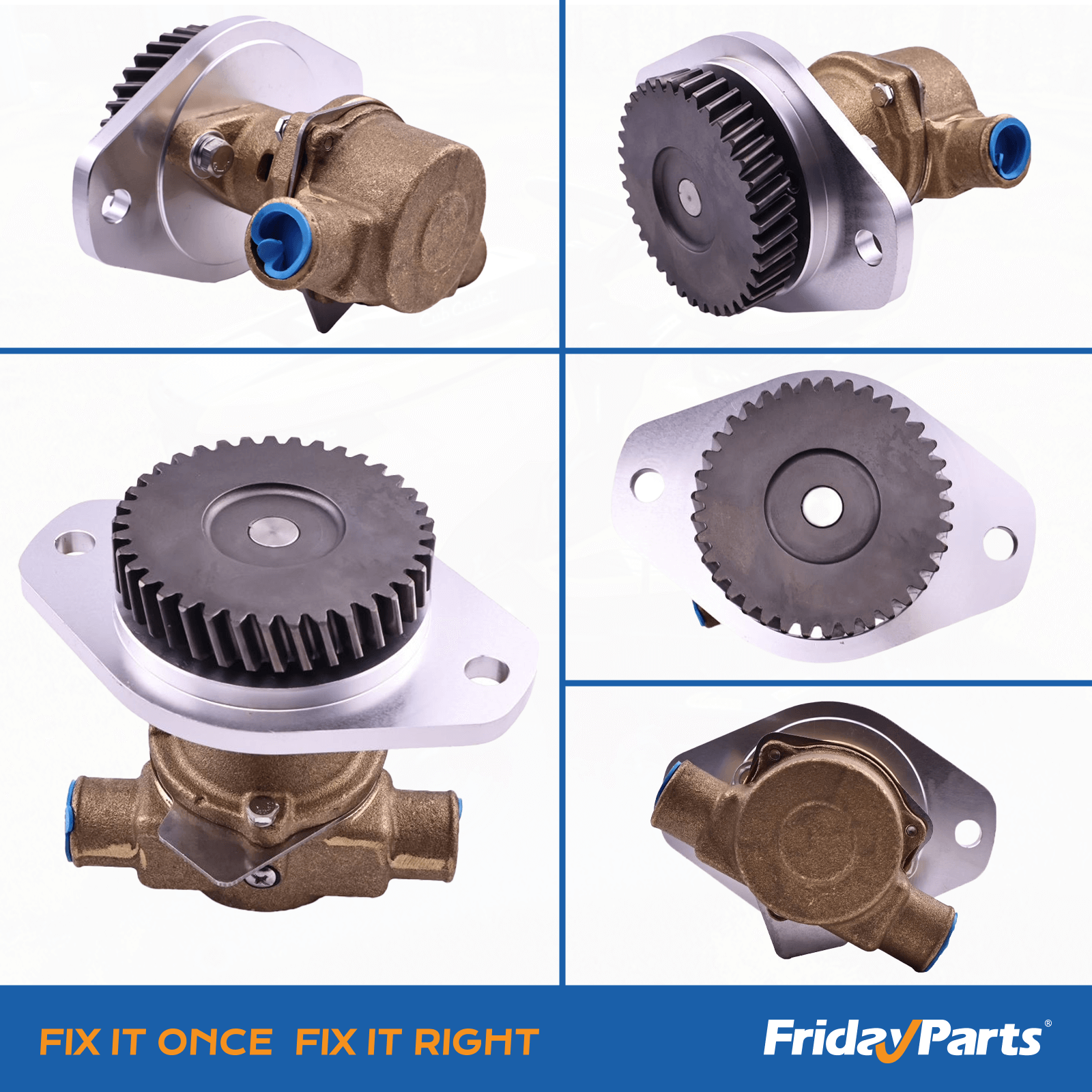 Seewasserpumpe 3912019 für Cummins-Motor 4B3.9 6B5.9 G5.9 G8.3 NH855 NT855für 