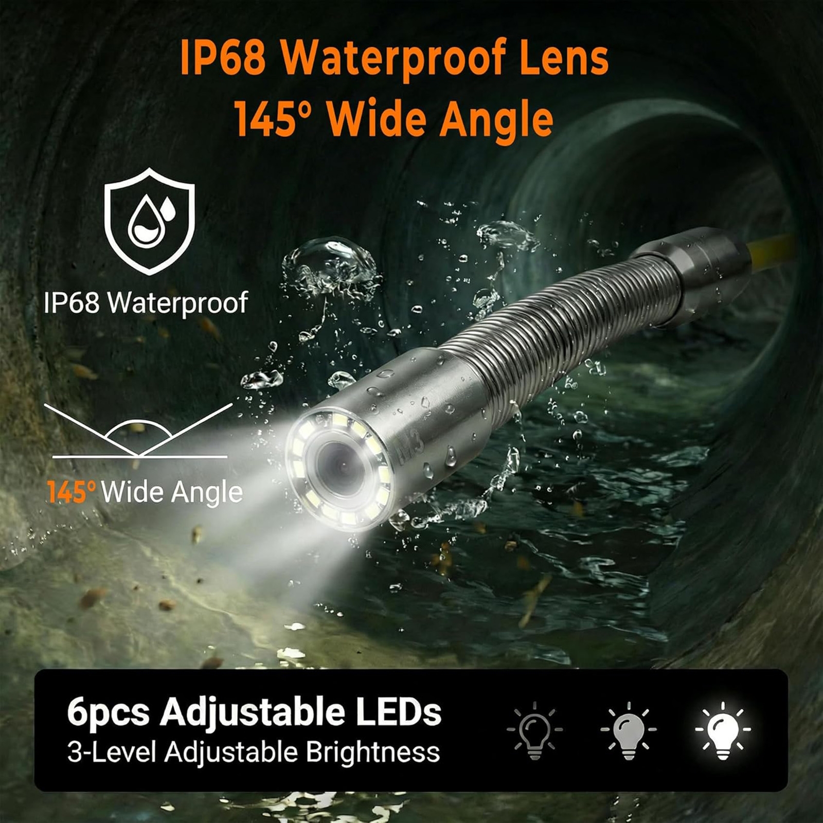 Caméra d'égoutpour Outils Manuels & Électriques