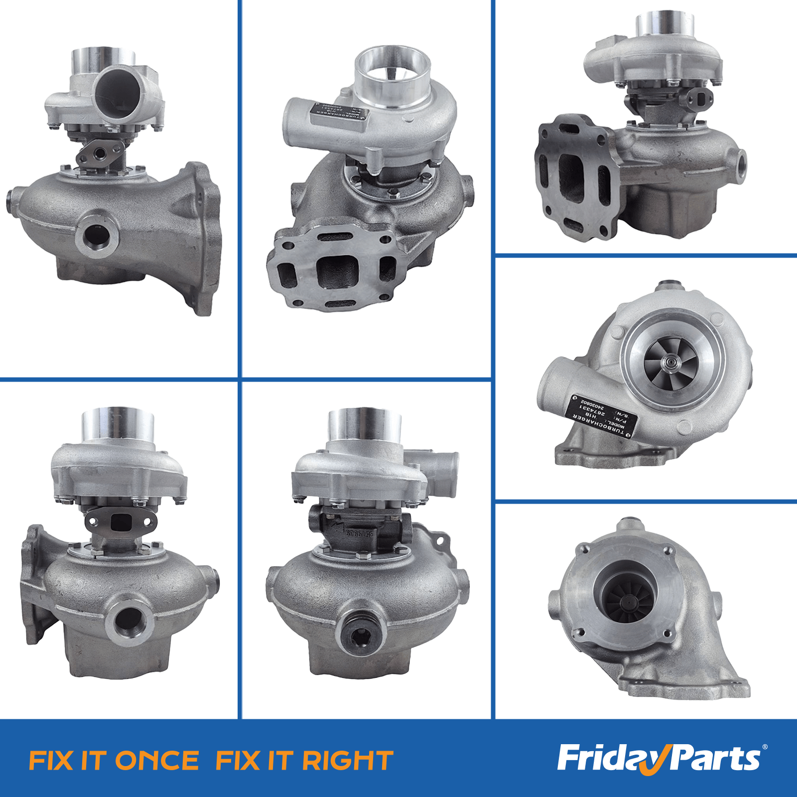  Turbo H2A Turbocharger 