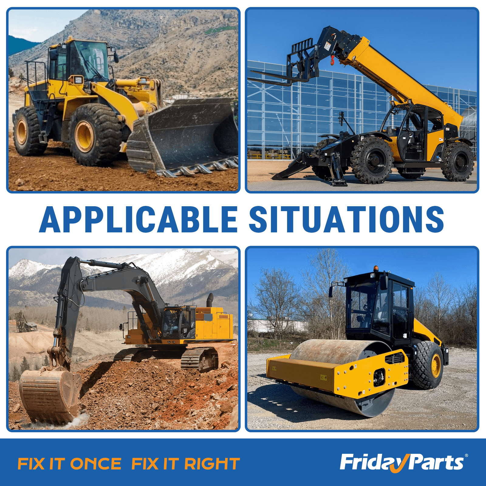 FridayParts Turbo H2A Turbocharger