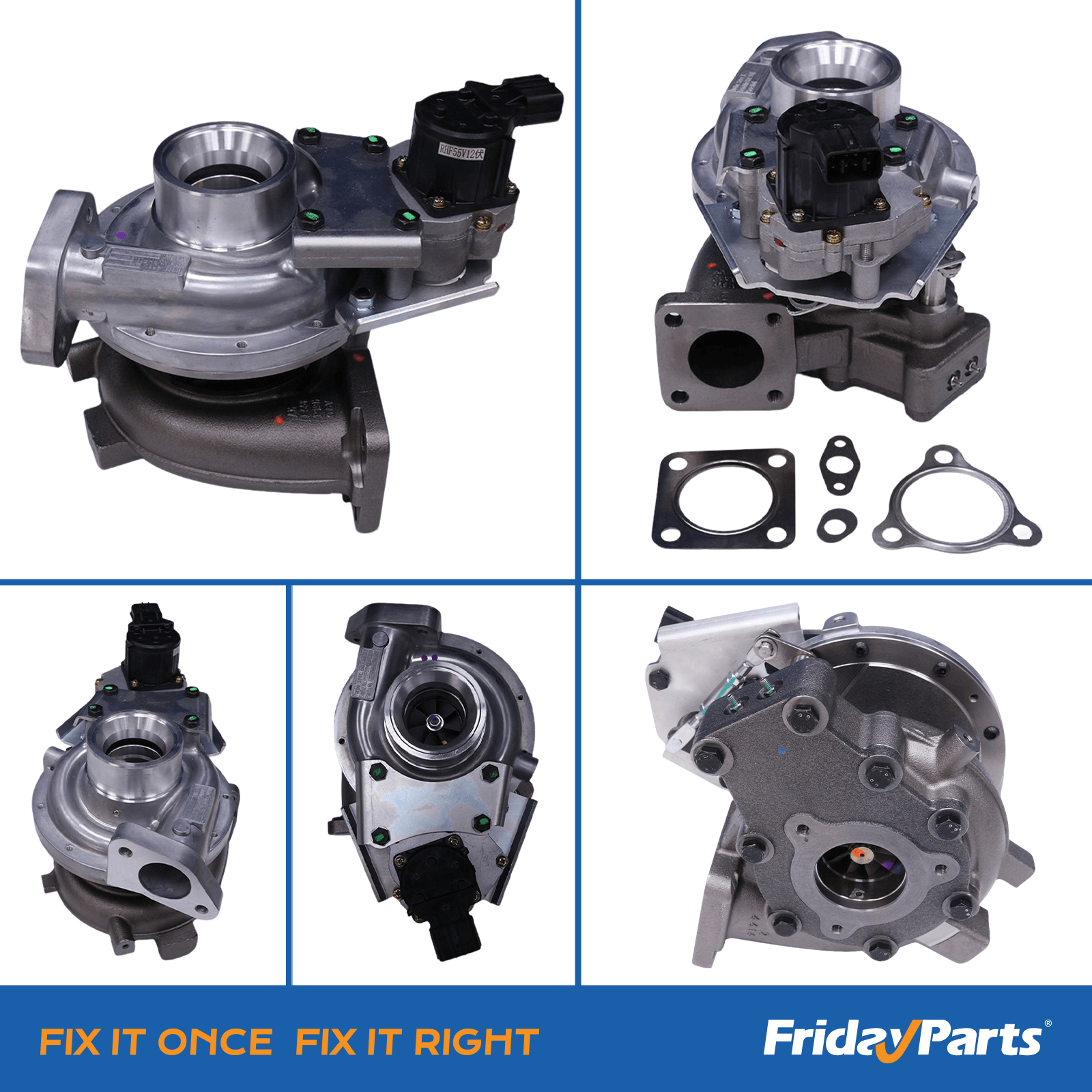 Turbo RHF55V Turbolader 8981479061 für Isuzu Motor 4HK1-TCN 4HK1-TCS Lkw NPR-HD NPR-XD NQR NRR Mit Ventilfür Für ISUZU