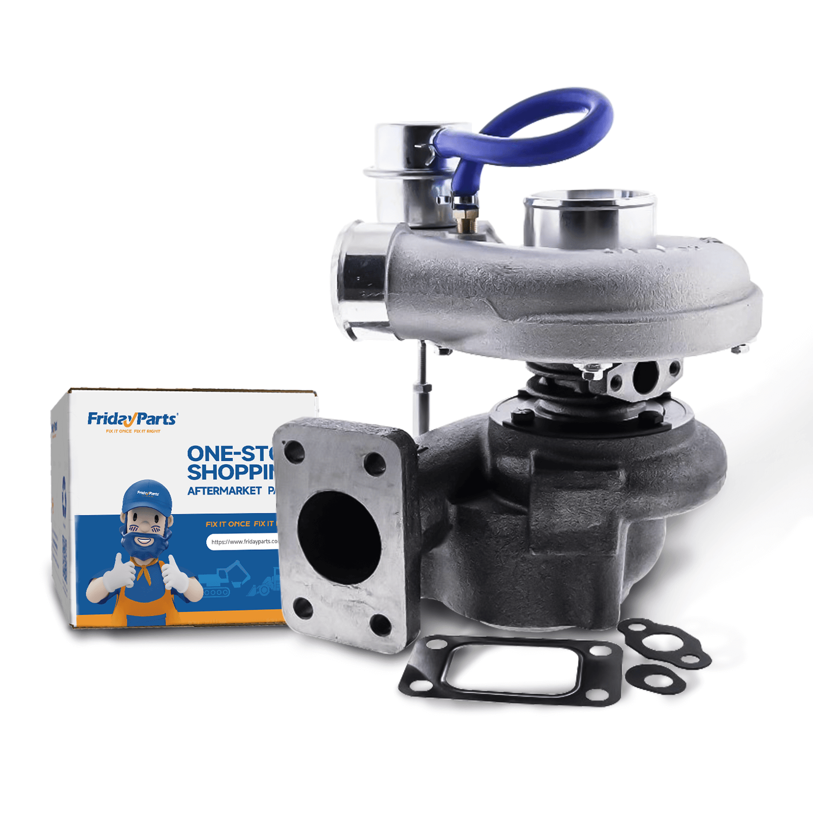 Turbo GT2556S Turbocompressor 2674A200 para motor Perkins 1104C