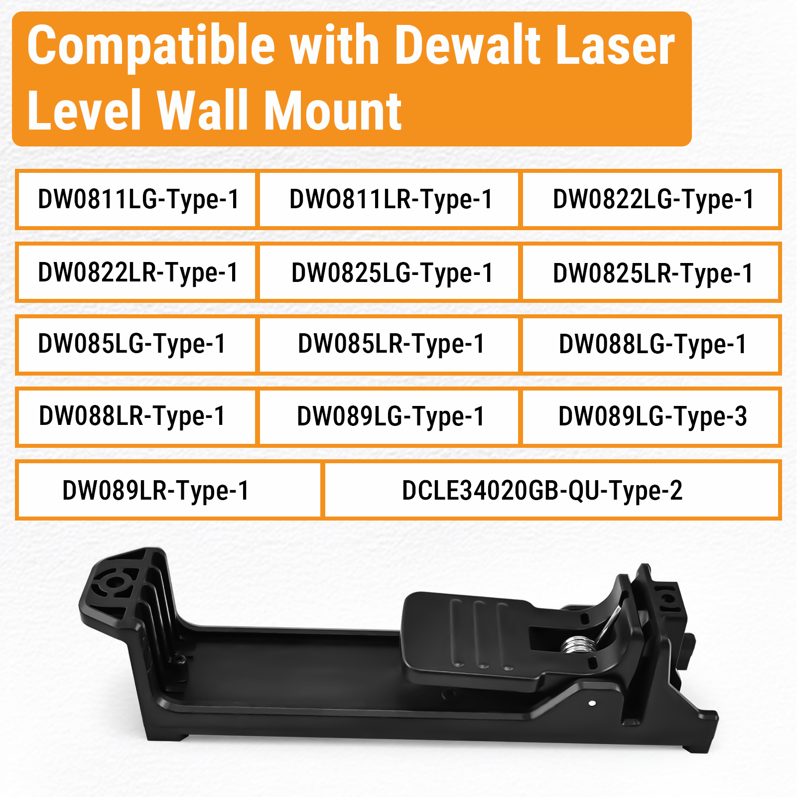 Soporte de pared N425527 para nivel láser Dewalt DW088LG DW088LR DW089LG DW0822LR DW0825LG Para Dewalt