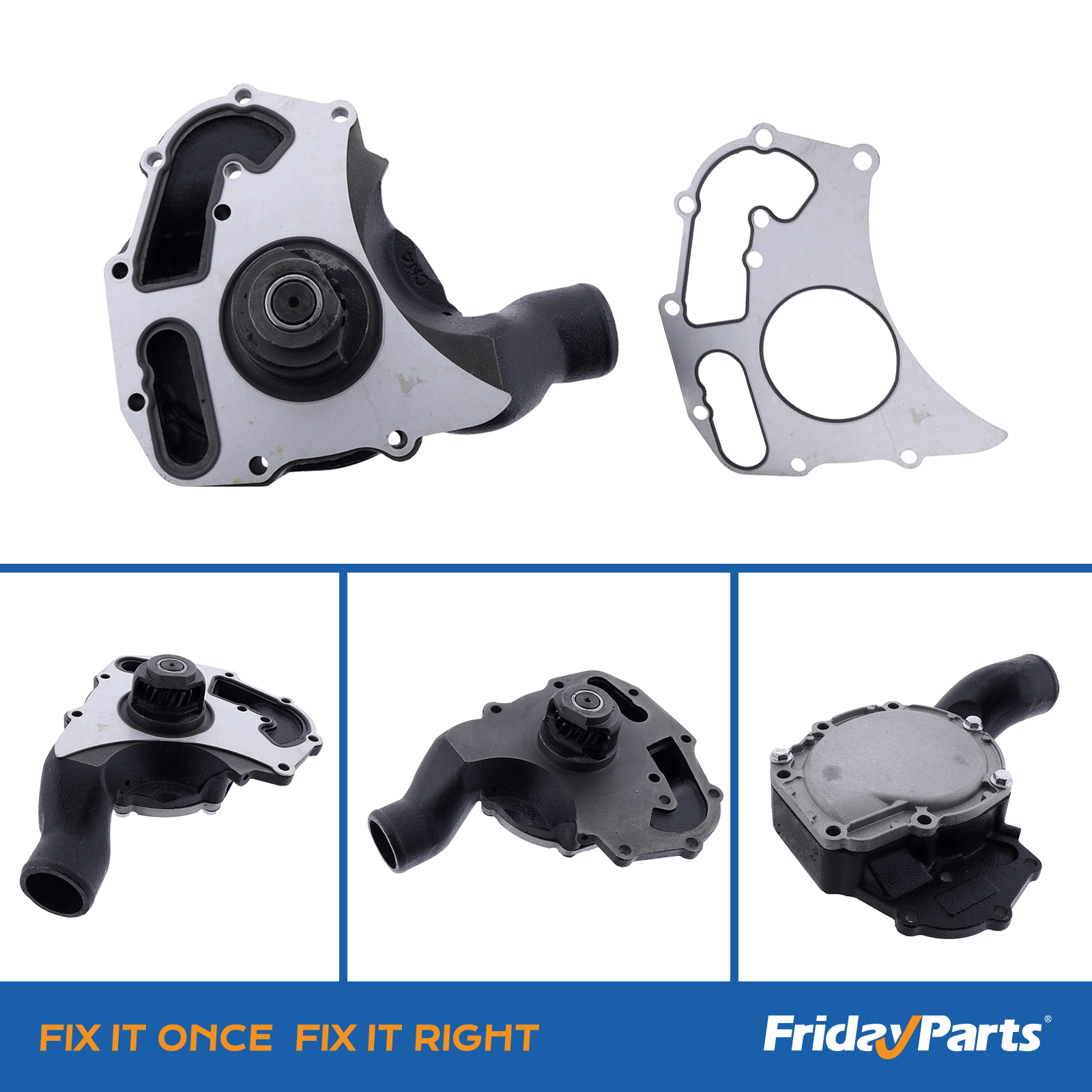  Water Pump With Gasket For Massey Ferguson,For OTHER BRAND,For McCormick