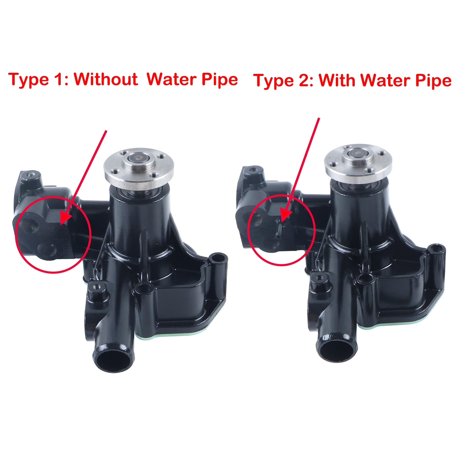FridayParts Wasserpumpe und Thermostat