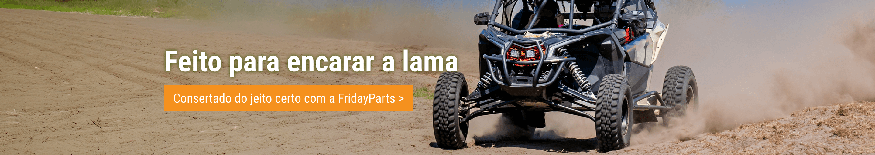 UTV/ATV off-road na lama – Explore peças para UTV e ATV